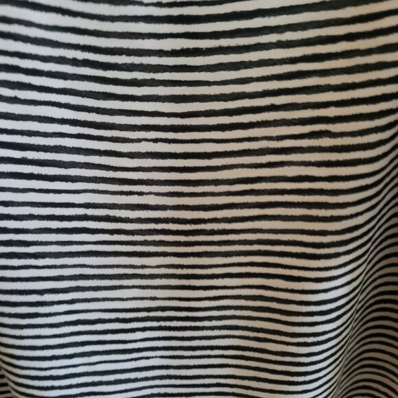 Zara Zebra Pattern Cropped Cold Shoulder Summer Top Size Small - Picture 5 of 6